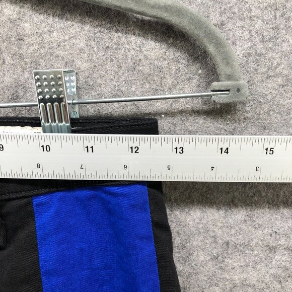 Rag & Bone Skinny Jeans Womens 25 Black Blue Colorblock Stretch Low Rise Stripe - Picture 5 of 10